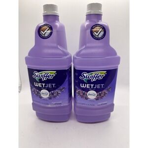 Swiffer WetJet Lavender Febreze Multi-Surface Cleaner Refills 42.2oz Each 2 Pack